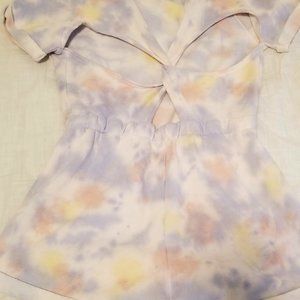 Cotton Candy One Piece Romper